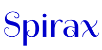 Spirax लिपि