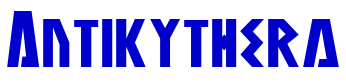 Antikythera लिपि