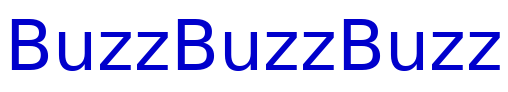 BuzzBuzzBuzz लिपि