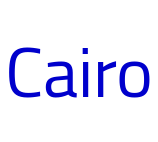 Cairo लिपि