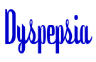 Dyspepsia लिपि
