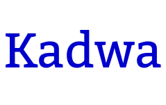 Kadwa लिपि