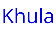 Khula लिपि