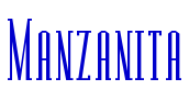 Manzanita लिपि