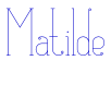 Matilde लिपि