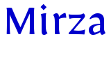 Mirza लिपि