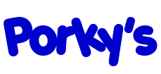 Porky's लिपि